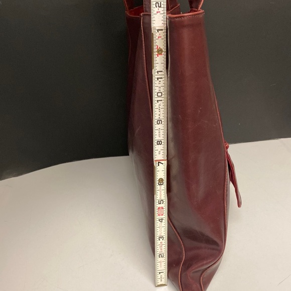 CRYSTALYN KAY Metier Tote Wine Shoulder Bag Purse - Picture 9 of 17